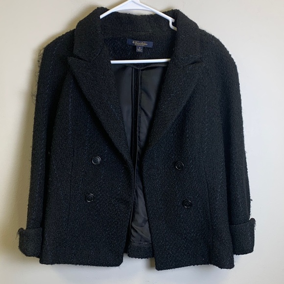 Brooks Brothers Jackets & Blazers - Brooks Brothers Classic Black Pea Coat